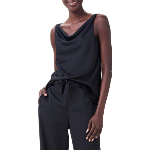 Womens NICZOE Petite Crepe Drape Tank