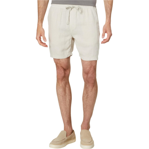 Mens Faherty Essential Linen Shorts