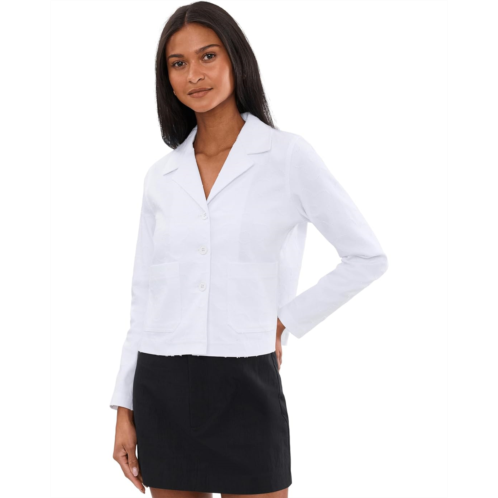 Elliott Lauren Daisy Button Front Jacket with Patch Pockets
