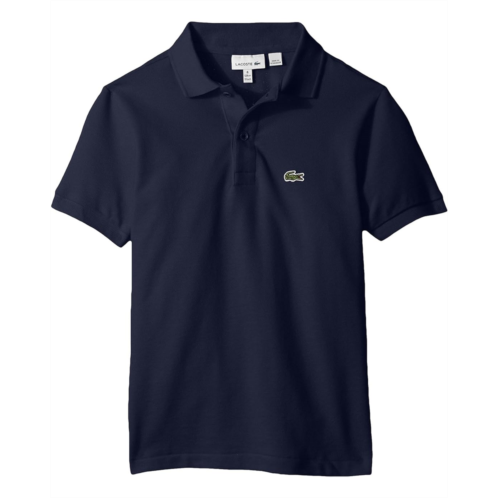 Boys Lacoste Kids L1812 Short Sleeve Classic Pique Polo (Toddler/Little Kids/Big Kids)