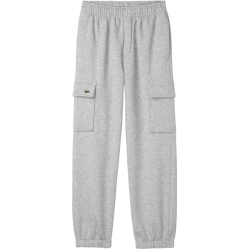 Boys Lacoste Kids Cargo Fleece Pants (Big Kid)