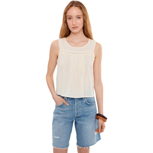 Womens Toad&Co Manzana Pin Tuck Tank