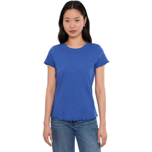Womens NICZOE Lace Knit T-Shirt