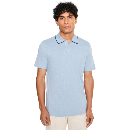 Mens Faherty Short Sleeve Movement Pique Polo