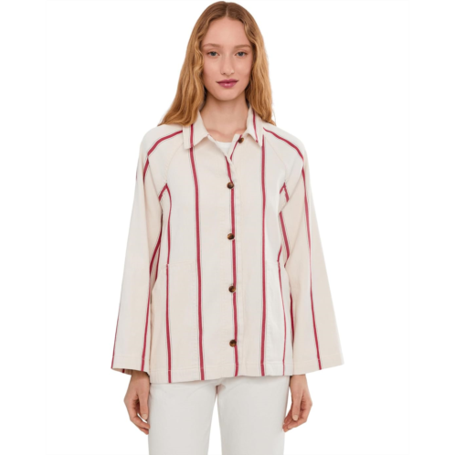 Womens Faherty Tideweave Chore Jacket