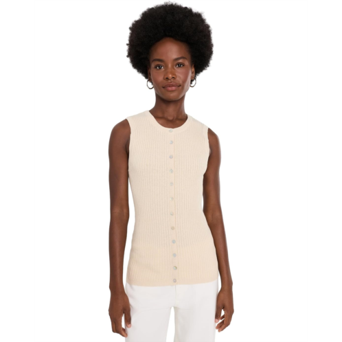 Womens Faherty Miramar Linen Cami Cardigan