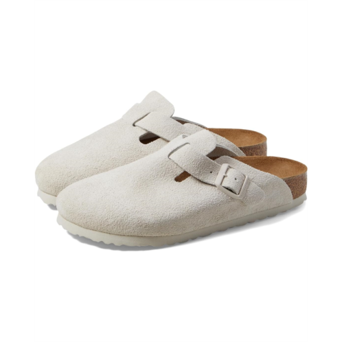 Womens Birkenstock Boston Clog Soft Footbed - Suede