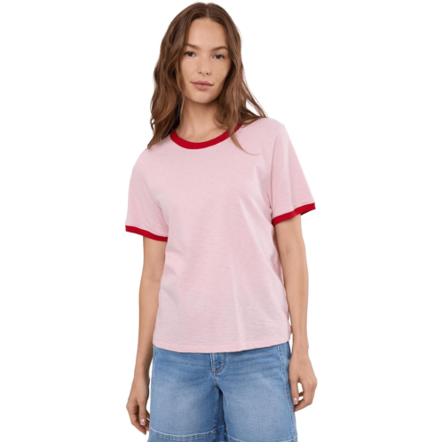 Womens Faherty Sunwashed Essential Tee