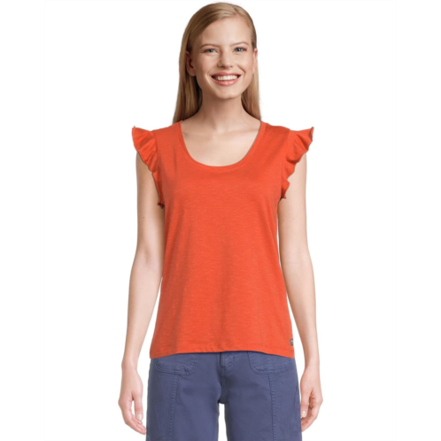 Womens Toad&Co Rufflita Tee