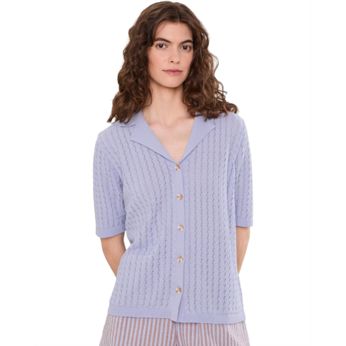 Womens Varley Madelene Knit Shirt