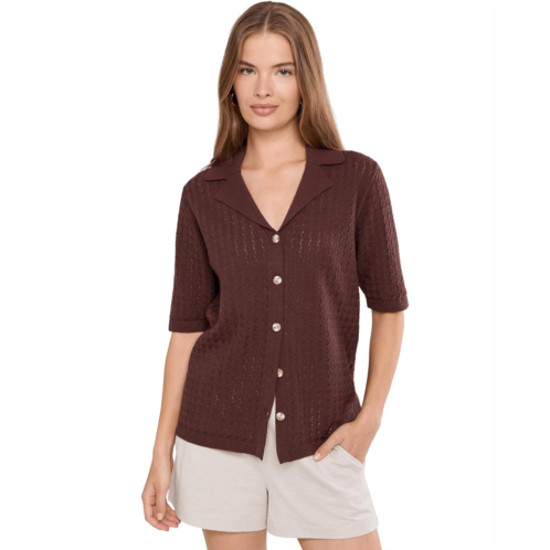 Womens Varley Madelene Knit Shirt