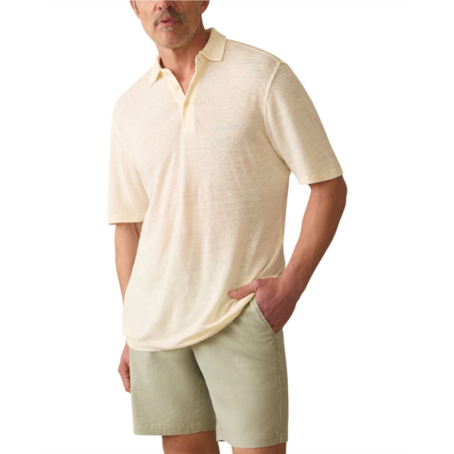 Faherty linen polo shirt