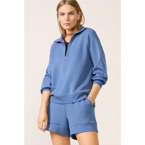 VARLEY womens selene half zip sweat top