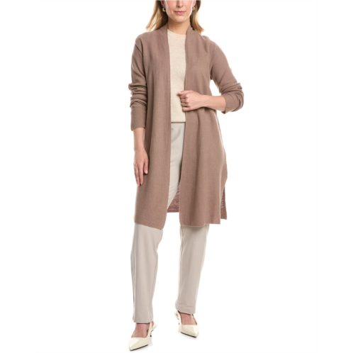 EILEEN FISHER long linen-blend cardigan