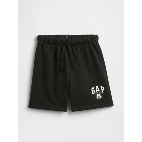 babyGap × Disney Mickey Mouse Relaxed Logo Pull-On Shorts