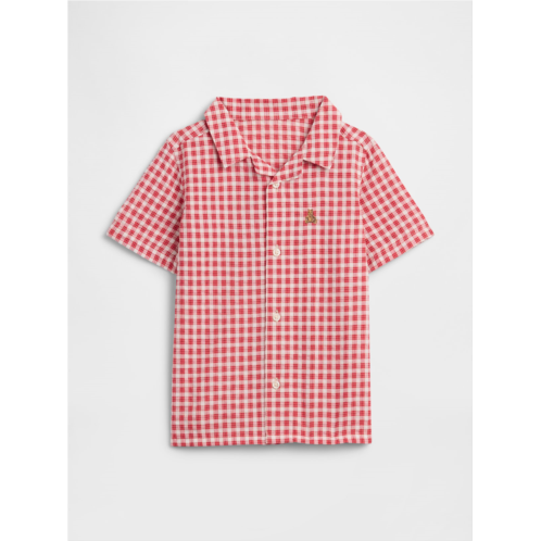 babyGap Brannan Bear Seersucker Vacay Shirt