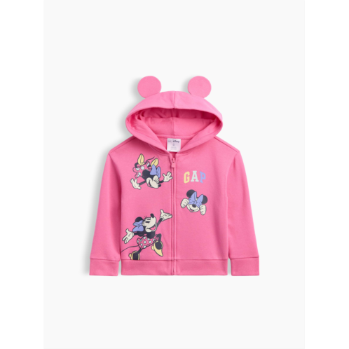 babyGap × Disney Minnie Mouse Relaxed Graphic Zip Hoodie