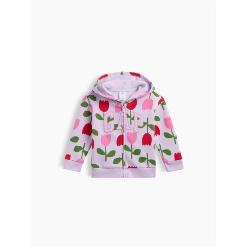 babyGap Relaxed Print Logo Hoodie