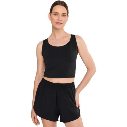 Womens adidas All Me Medium-Support Long Line Training Bra Tank Top
