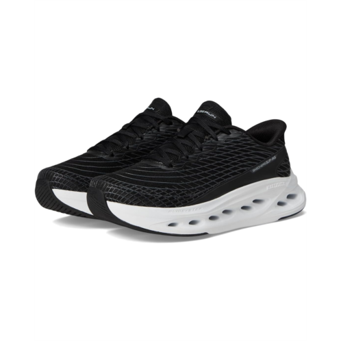 Womens SKECHERS Max Cushioning Glide Step Sapphire Hands Free Slip-Ins