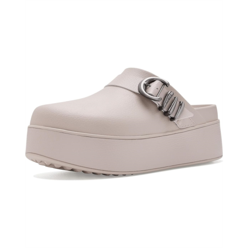 Womens Crocs Dylan Platform Boho Buckle Clogs