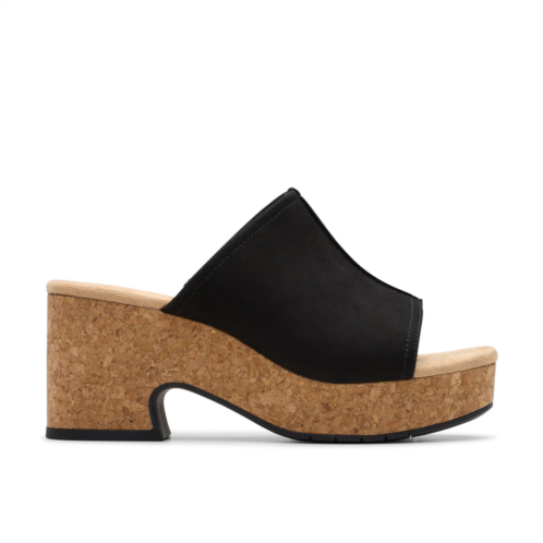 Clarks nerisa vine in black nubuck