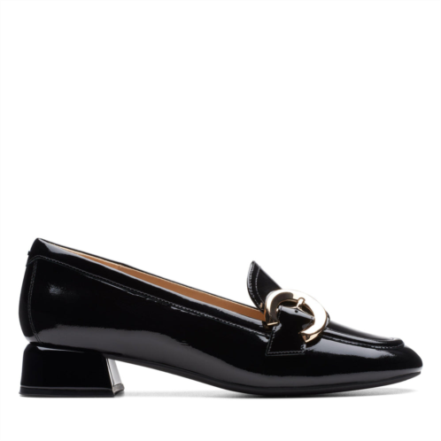 Clarks daiss 30 trim in black leather