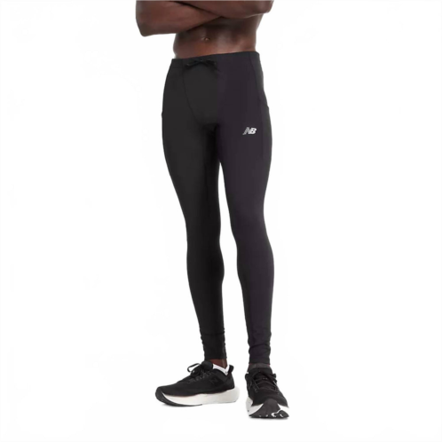 New Balance MENS athletics heat pocket tight pants in black