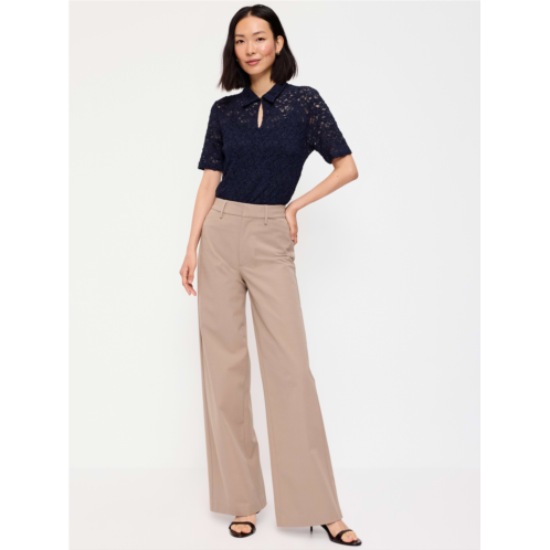 OldNavy High-Waisted Pixie Super Wide-Leg Pants