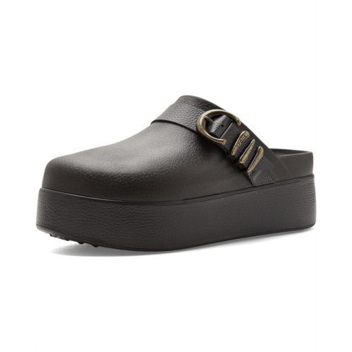 Womens Crocs Dylan Platform Boho Buckle Clogs