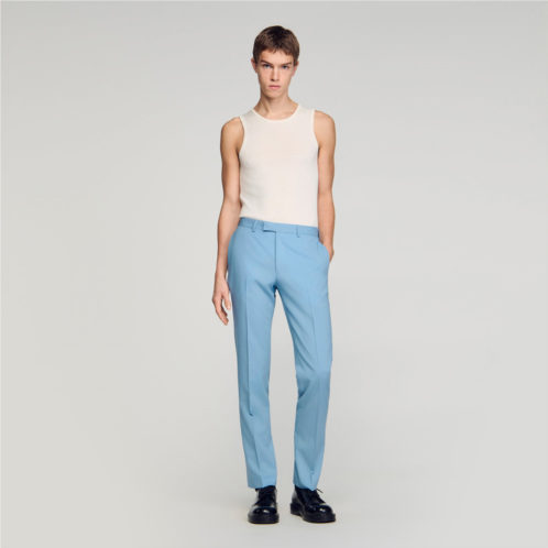 Sandro wool suit trousers