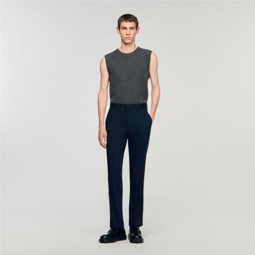 Sandro wide-leg suit trousers