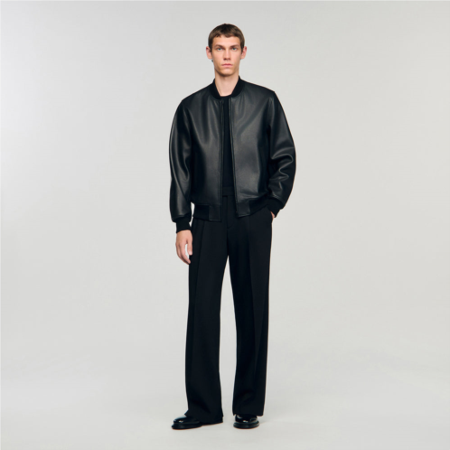 Sandro leather jacket