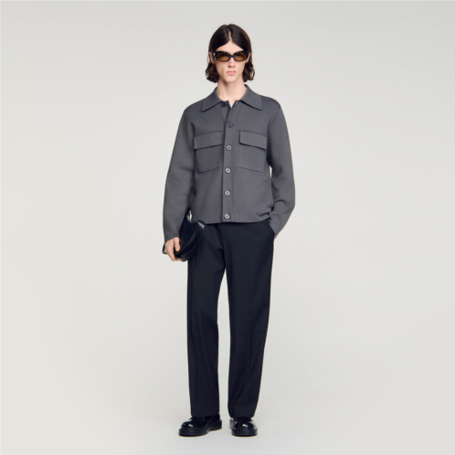 Sandro milano knit jacket