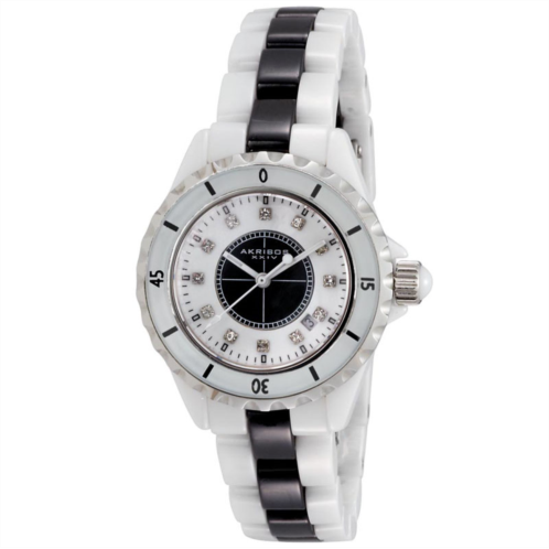 Akribos XXIV Ceramic Ladies Watch