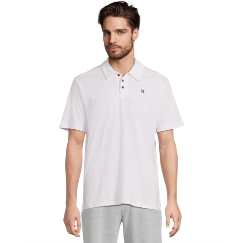 Mens Hurley Icon Slub Polo Short Sleeve