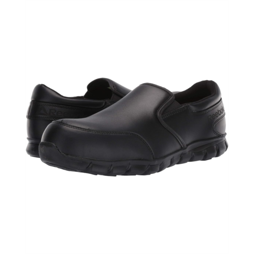 Mens Reebok Work Sublite Cushion Work Comp Toe ESD Slip On