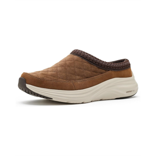 Mens SKECHERS Contour Foam Cozy Fit Mules