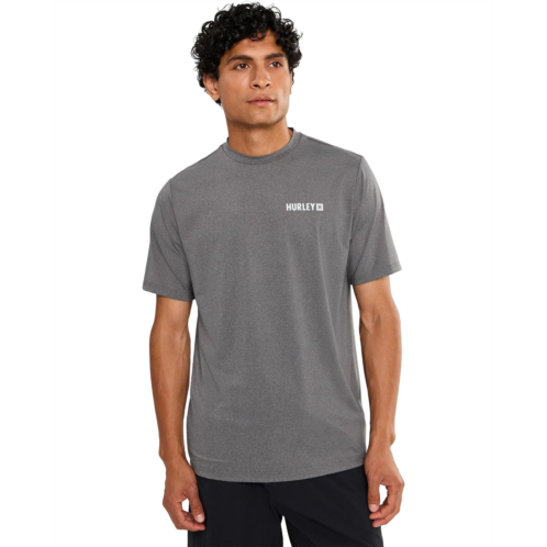 Mens Hurley Hybrid Upf Short Sleeve