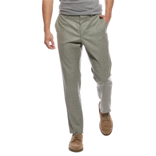 Hugo Boss genius wool & linen-blend pant