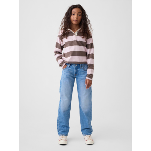 Gap Kids Mid Rise Straight Taper Jeans