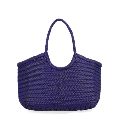 DRAGON DIFFUSION nantucket woven leather large tote bag