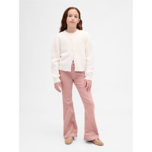 Gap Kids High Rise Velvet 70s Flare Pants