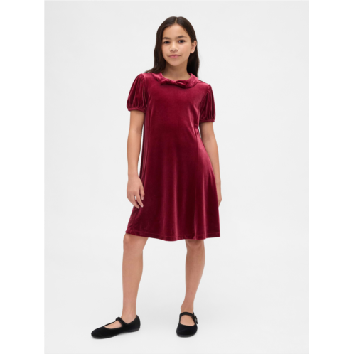 Gap Kids Velvet Bow Dress