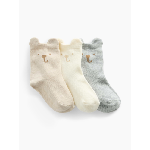 Gap Baby Brannan Bear Socks (3-Pack)
