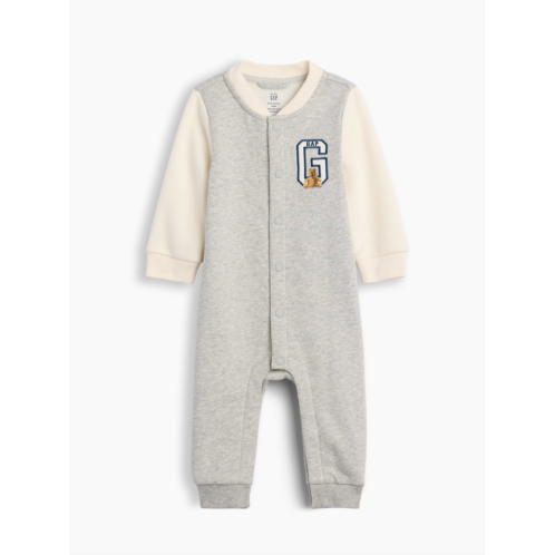 Gap Baby VintageSoft Varsity Logo One-Piece