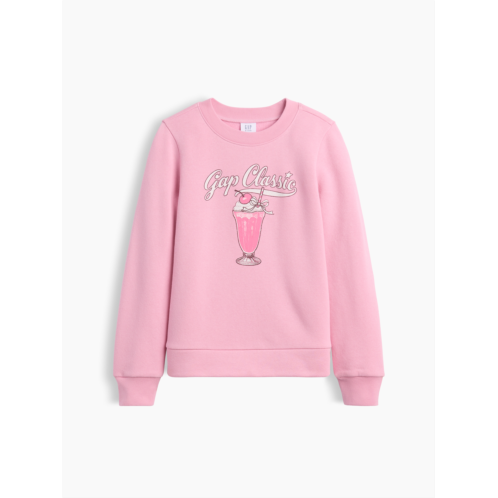 Gap Kids Crewneck Graphic Sweatshirt
