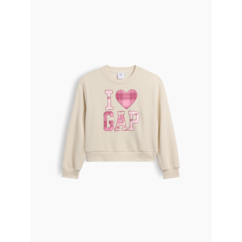 Gap Kids Relaxed Wedge Crewneck Sweatshirt