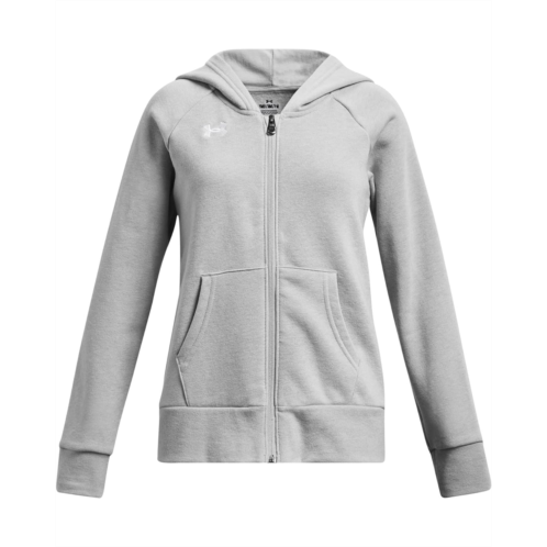 Under Armour Kids Rival Fleece Full Zip Hoodie (Big Kids)