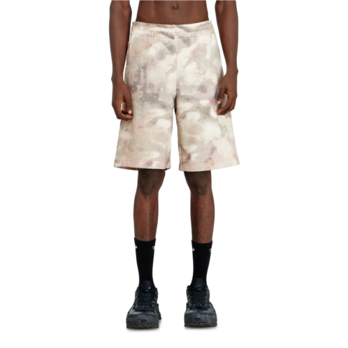 Diesel sweat shorts with camo digital print